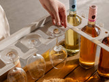 Transformer Outdoor Bar Cart - Panel Storage