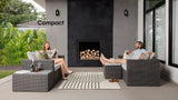 Transformer Patio Conversation Set - Modular 6 Piece to 10