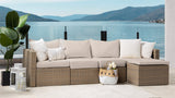Transformer Patio Conversation Set - Modular 3 Piece to 5