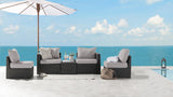 Transformer Patio Conversation Set - Modular 3 Piece to 5