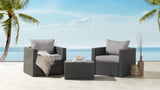 Transformer Patio Conversation Set - Modular 3 Piece to 5