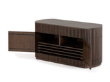 Transformer Round Sideboard - Panel Storage