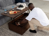 Transformer Coffee Table - Panel Storage