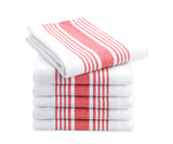 Striped Napkins - Cloth Napkins Set of 6