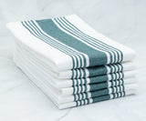 Striped Napkins - Cloth Napkins Set of 6