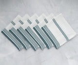 Striped Napkins - Cloth Napkins Set of 6