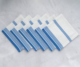 Striped Napkins - Cloth Napkins Set of 6