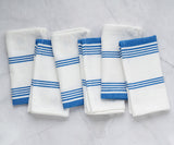 Striped Napkins - Cloth Napkins Set of 6