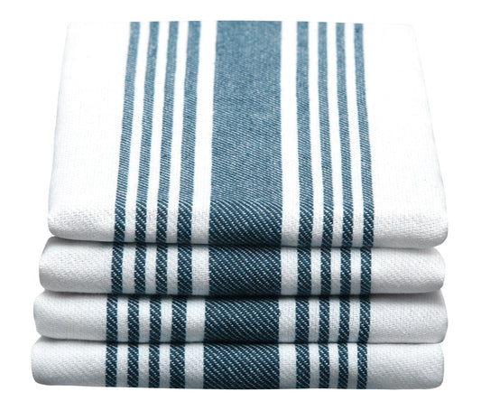 Green Stripe Kitchen Towels