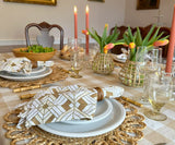 Printed Napkins - Metallic Gold Foil Napkins