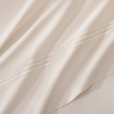 Triple Luxe Sateen Sheet Set | Hotel Collection Cream