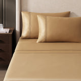 Triple Luxe Sateen Sheet Set | Hotel Collection Honey