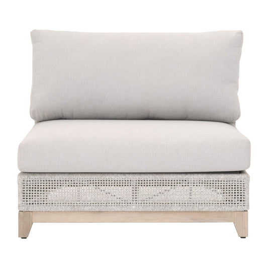 Tropez Outdoor Modular Armless Sofa Chair