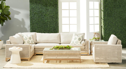 Tropez Outdoor Modular Left Facing 1-Arm Sofa