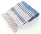 Blue Beach Towels - Turkish