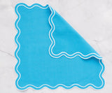 Turquoise napkins