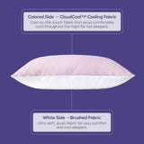 Reversible Cooling Pillowcase (2-Pack) Gray