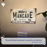 Good Times Personalized Man Cave Sign: Custom Bar Signs for Home Bar – Perfect Man Cave Wall Decor