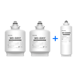 Waterdrop G2 RO System Replacement Filters Set - 400 GPD