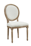 Louis Oval Back Side Chair (NWW)