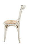 X Back Side Chair (White)