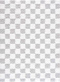 Atira Gray Checkered Area Rug