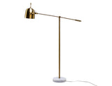 Easyshift™ 59" Gold Floor Lamp with Marble Base