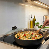 XD Nonstick Saute Pan with Glass Lid | Made in Switzerland