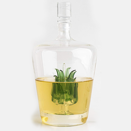 Tequila Decanter With Agave Plant,  25 Ounce Bottle