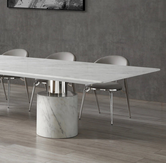 Geneva 120" Dining Table Cylinders