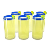 Hand Blown Mexican Drinking Glasses – Set of 6 (Cobalt)