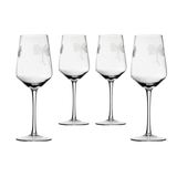 Stemmed Dragonfly Wine Glasses For White and Red Wine