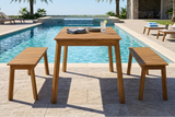 ELVON 49" 3-Piece Outdoor Dining Set