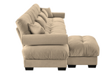 CLOUDIES 173" 4 Seater Sofa with 1 Ottoman