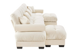 CLOUDIES 173" 4 Seater Sofa with 2 Ottomans