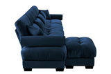 CLOUDIES 173" 4 Seater Sofa with 1 Ottoman