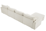 PERTH 157" 4-Seater Sofa with 1 Ottoman