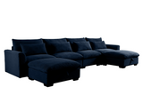 PERTH 157" 4-Seater Sofa with 2 Ottomans 12