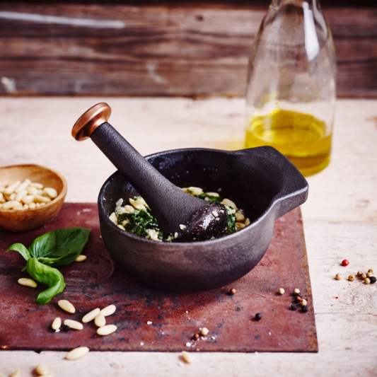 Nori Cast Iron Mortar & Pestle