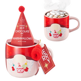 Mug With Hot Cocoa Mix & Marshmallows Red Elf Mug