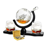 World Decanter with 2 Glasses Globe 2-2