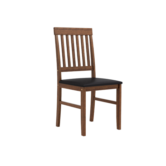 Solid Rubberwood Upholstered Dining Chair