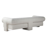 Maison Georgia 94" Sofa in Off White Boucle