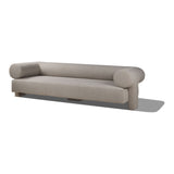 Maison Georgia 94" Sofa in Pewter Boucle