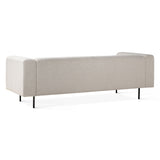 Maison Oscar 94" Tufted Sofa in Cream Boucle