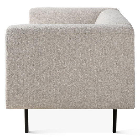 Maison Oscar 94" Tufted Sofa in Cream Boucle