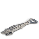 Pewter Alligator Handle Bottle Opener