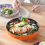 Simi  Large Serving Bowls Set of 2