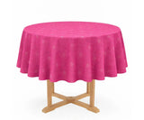 Round Block Print Tablecloths