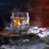 Viking & Mythological Pewter Whiskey - 12oz SINGLE